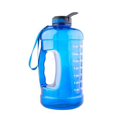 2020 Best Selling 1Gallon outdoor fitness large canteen, food-grade PETG portable nozzle sports canteen/Sports kettle