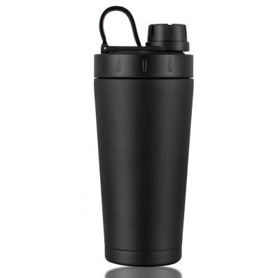 2019 Hot Sale Insulated Water Bottle/Vacuum Double Walled Protein Shaker Bottle/ Leakage proof Stainless Steel Shaker Cup