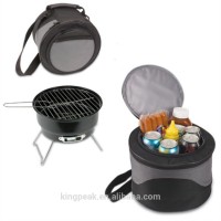 2019 Hot Sale FOLDING BBQ BARBECUE GRILL /LIGHT PORTABLE CHARCOAL FOR TRAVEL PICNIC WITH TOOLS (BBQ GRILL WITH COOLER BAG)