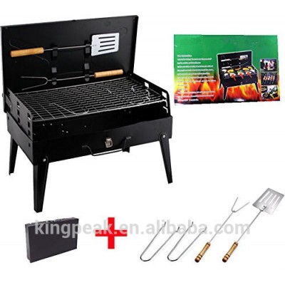 2019 Hot Sale Folding BLACK BBQ BARBECUE GRILL/portable barbecue grill/PORTABLE CHARCOAL TRAVEL PICNIC