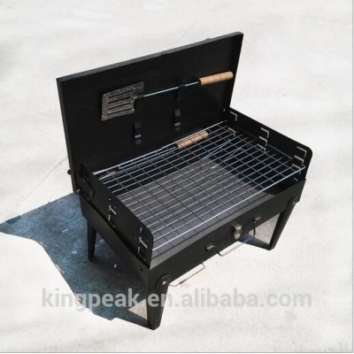 2019 Best Selling Briefcase Notebook BBQ Charcoal Grill/Foldable Outdoor BBQ Grills/Portable Folding Barbecue Grill