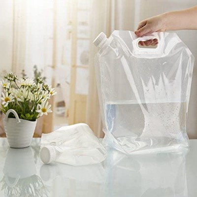 2020 Hot Sale 5L and 10L Gal Collapsible Emergency Water Jug Container Bag/BPA Free Plastic outdoor folding  Water Carrier Tank