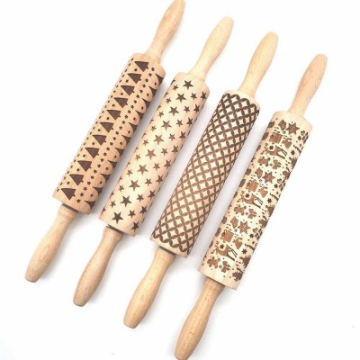 2020 New design innovative Wooden Rolling Pin/Professional Dough Roller/Essential Kitchen Utensil Tool used by Bakers & Cooker