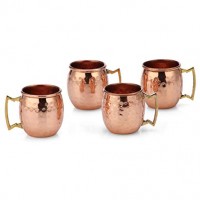 Moscow Mule Copper Mug  Copper Plated Stainless Steel Mug Engraved Beer Drinking Mug Hot sale products